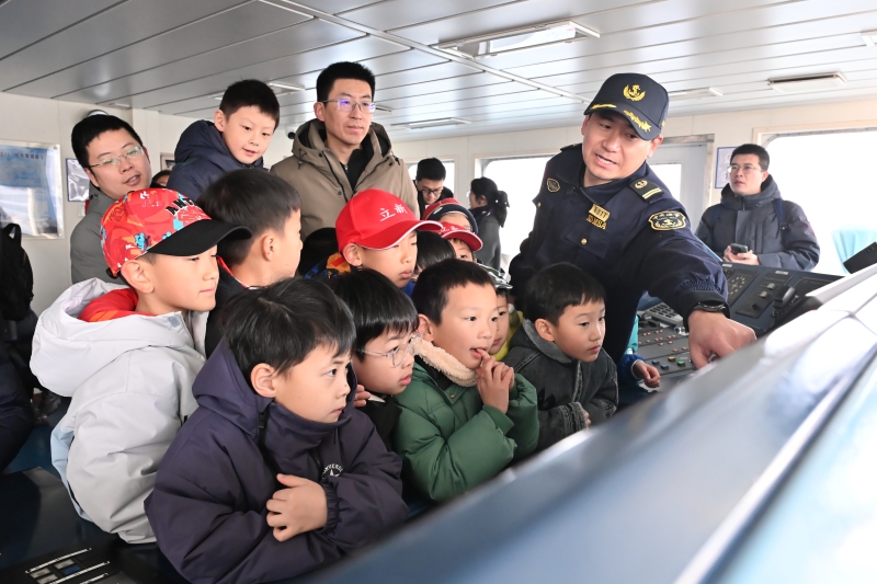 2026年首次开放 海巡船上的水上安全知识体验受热捧